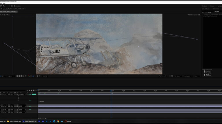 Seconde partie du making-of : place à l’animation !
